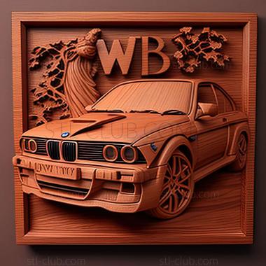 3D мадэль BMW M3 (STL)